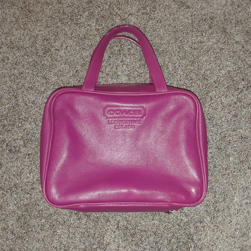 RARE Coach toiletry bag